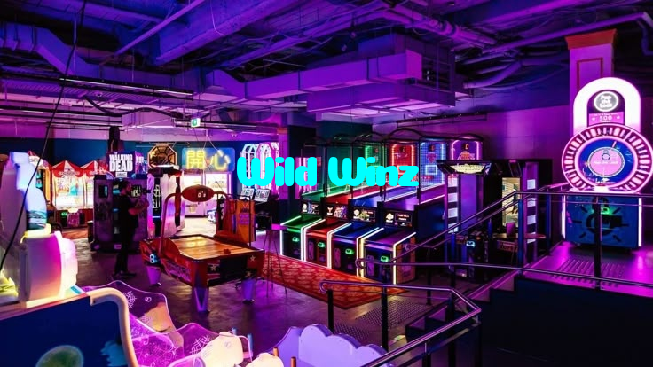 Wild Winz casino presented on mobile device in Pakistan with slots and live games